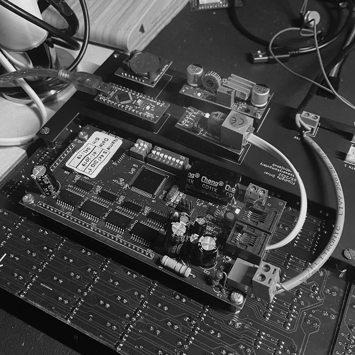 CTRL_DAT – custom PCB board by Jakub Kirklewski